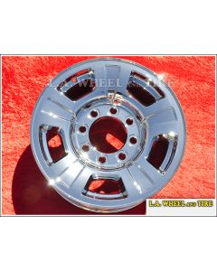 Chevrolet Silverado / Suburban 2500 / 3500 / GMC Sierra / Yukon XL 2500 / 3500 OEM 17" Set of 4 Chrome Wheels