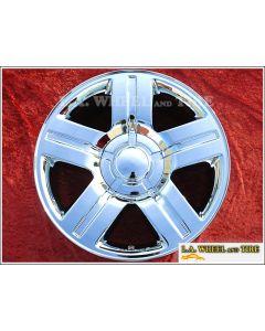 Chevrolet Silverado / Avalanche / Suburban 1500 OEM 20" Set of 4 Chrome Wheels