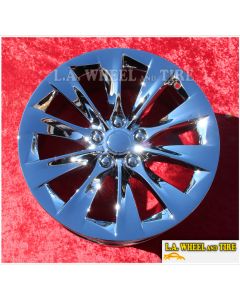 Tesla Model X OEM 20" Set Of 4 Chrome Wheels 97800 97801