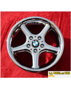 BMW Z3 Sport Style 18 OEM 17" Set of 4 Chrome Wheels 59222